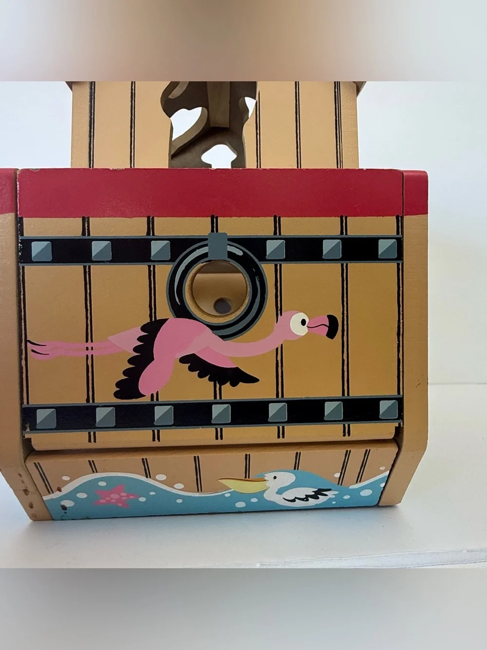 Melissa & Doug Noah's Ark Shape Sorter Wooden Play Set with Figures & Animals